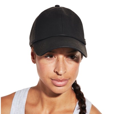 Calia by Carrie Underwood Faux Leather Black baseball cap hat. Brand New  eb-24921984